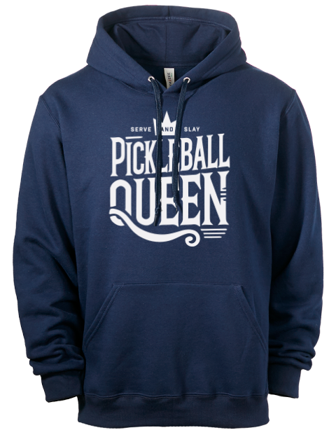 Pickleball Royalty Eco Premium Unisex Hooded Sweatshirt