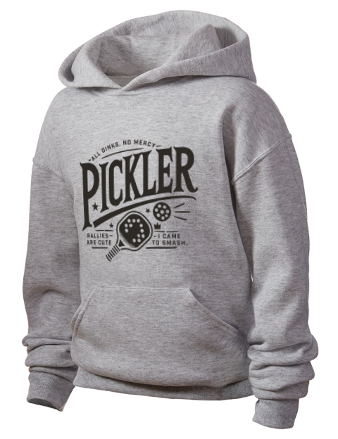Pickleball Royalty Youth Hooded Sweatshirt