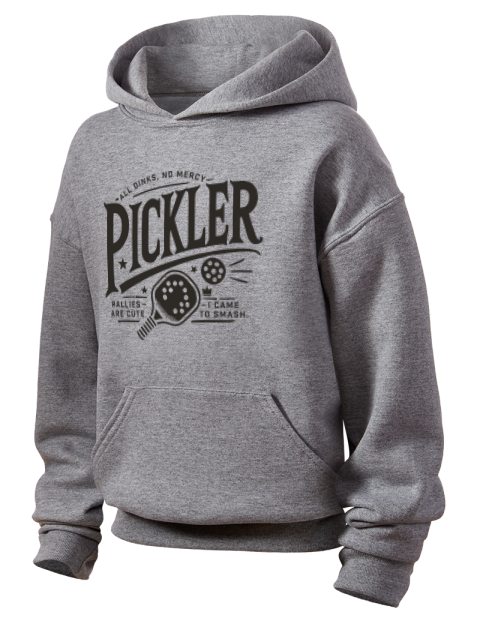 Pickleball Royalty Youth Hooded Sweatshirt