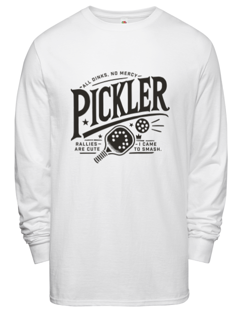 Pickleball Royalty Men's Long-Sleeve T-Shirt