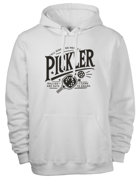 Pickleball Royalty Eco Premium Unisex Hooded Sweatshirt
