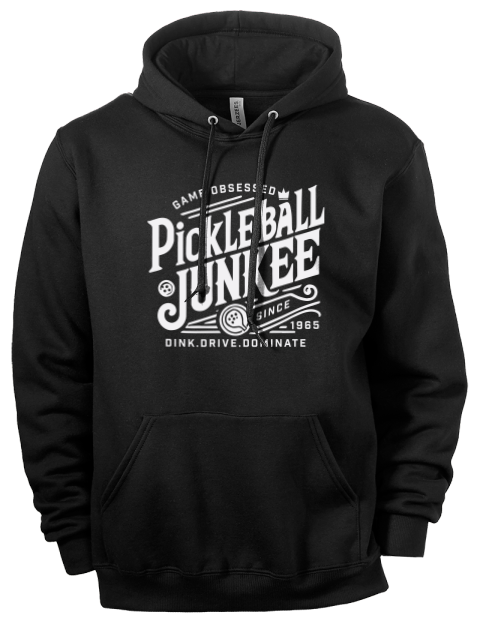 Pickleball Royalty Eco Premium Unisex Hooded Sweatshirt