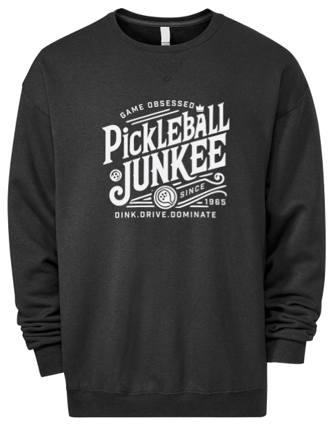 Pickleball Royalty Premium Unisex Crewneck Sweatshirt