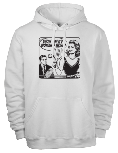 Pickleball Domestic Eco Premium Unisex Hooded Sweatshirt