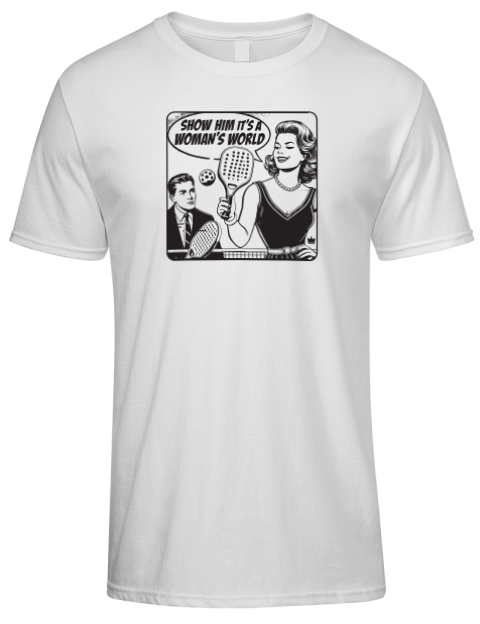 Pickleball Domestic Premium Ring-Spun Cotton Unisex T-Shirt