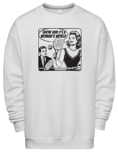 Pickleball Domestic Premium Unisex Crewneck Sweatshirt
