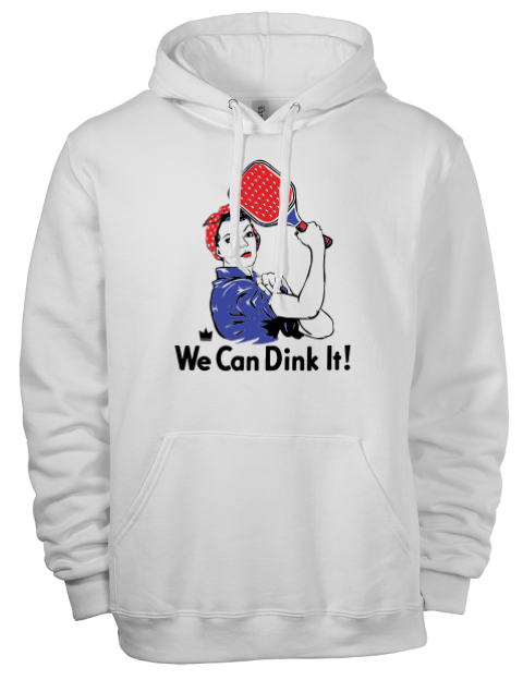 Pickleball Domestic Eco Premium Unisex Hooded Sweatshirt