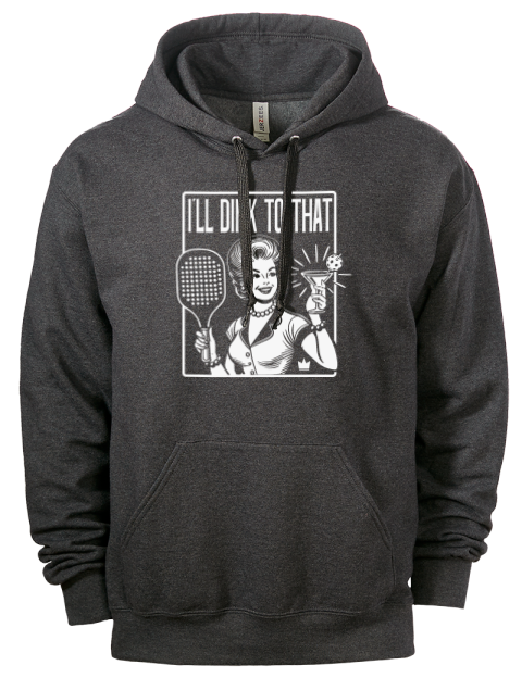 Pickleball Domestic Eco Premium Unisex Hooded Sweatshirt