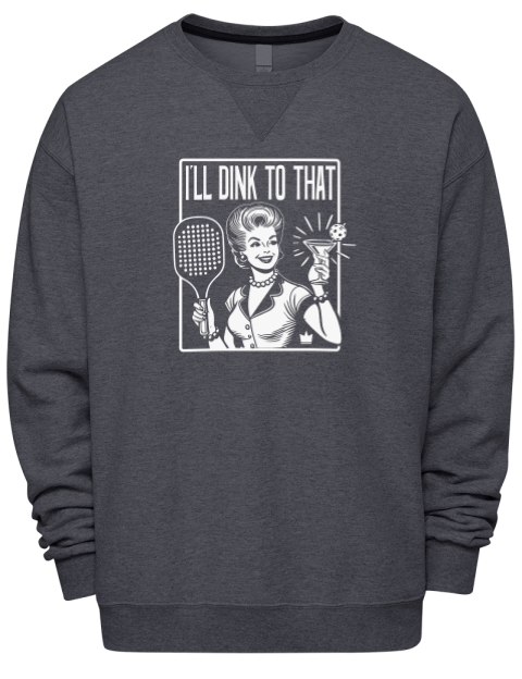 Pickleball Domestic Premium Unisex Crewneck Sweatshirt