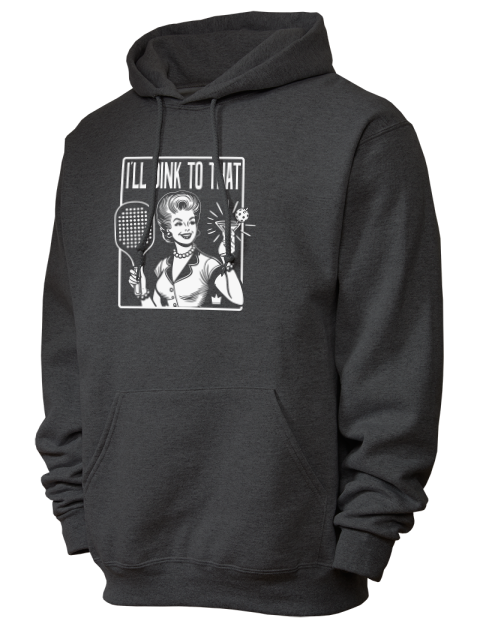 Pickleball Domestic Unisex Hooded Sweatshirt