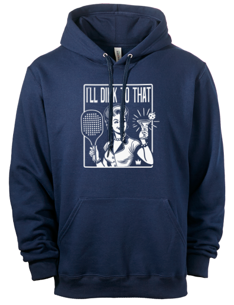 Pickleball Domestic Eco Premium Unisex Hooded Sweatshirt