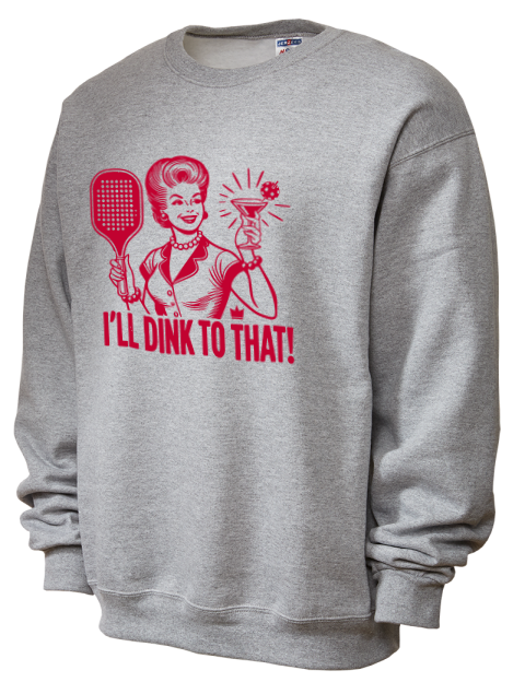 Pickleball Domestic Unisex Crewneck Sweatshirt
