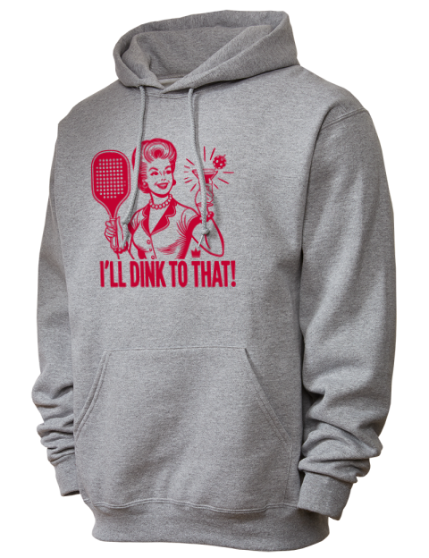 Pickleball Domestic Unisex Hooded Sweatshirt