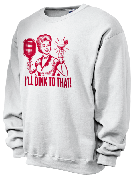 Pickleball Domestic Unisex Crewneck Sweatshirt