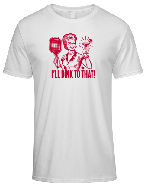 Pickleball Domestic Premium Ring-Spun Cotton Unisex T-Shirt