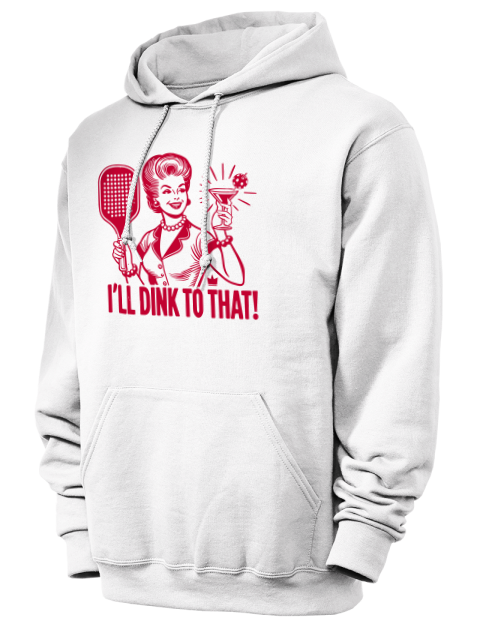Pickleball Domestic Unisex Hooded Sweatshirt