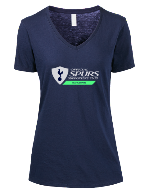 Seattle Spurs Premium Ladies V-Neck T-Shirt