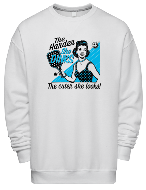 Pickleball Domestic Premium Unisex Crewneck Sweatshirt