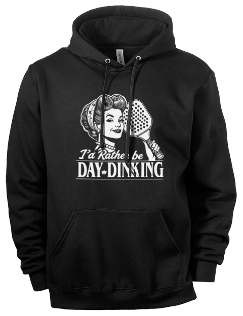 Pickleball Domestic Eco Premium Unisex Hooded Sweatshirt