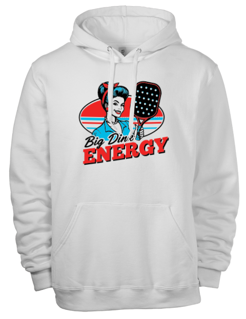 Pickleball Domestic Eco Premium Unisex Hooded Sweatshirt