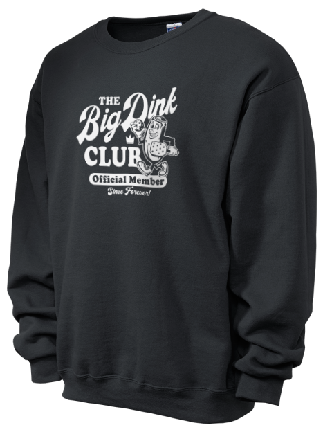 Pickleball Big Dink Unisex Crewneck Sweatshirt
