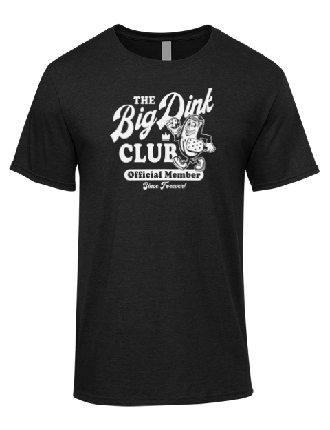 Pickleball Big Dink Premium Ring-Spun Cotton Unisex T-Shirt