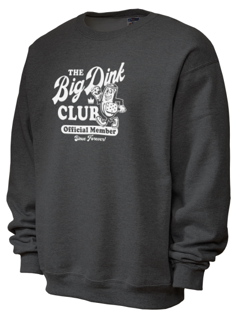 Pickleball Big Dink Unisex Crewneck Sweatshirt