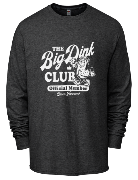 Pickleball Big Dink Men's Long-Sleeve T-Shirt