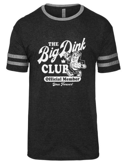 Pickleball Big Dink Men's Tri-Blend T-Shirt