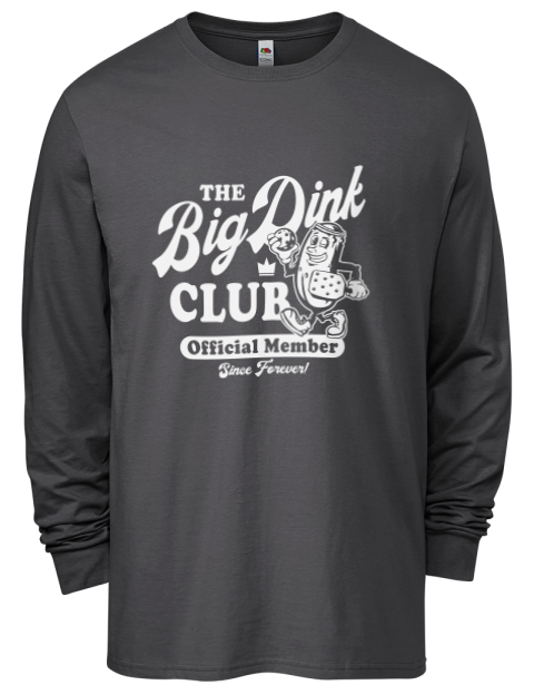 Pickleball Big Dink Men's Long-Sleeve T-Shirt