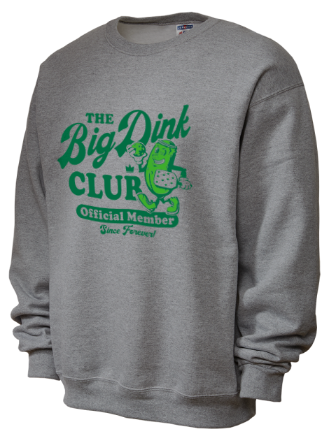 Pickleball Big Dink Unisex Crewneck Sweatshirt