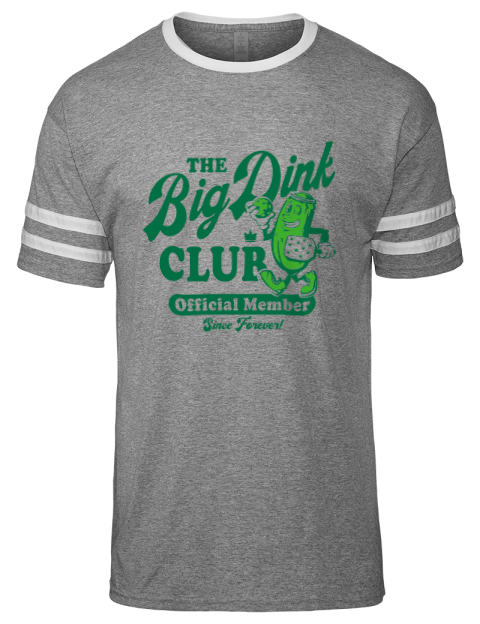 Pickleball Big Dink Men's Tri-Blend T-Shirt