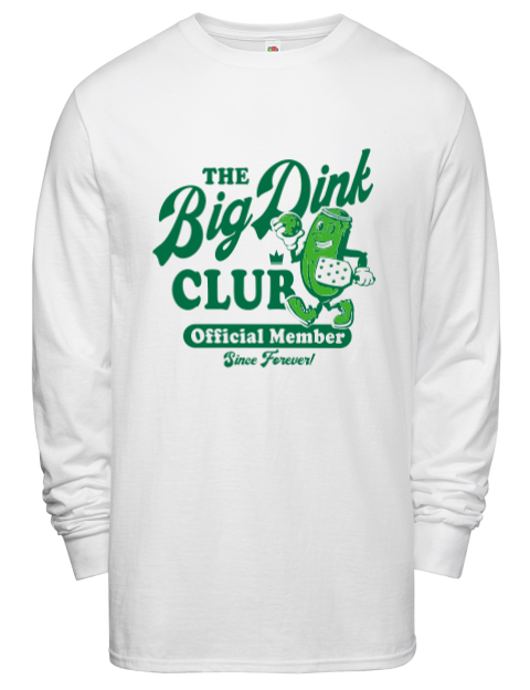 Pickleball Big Dink Men's Long-Sleeve T-Shirt