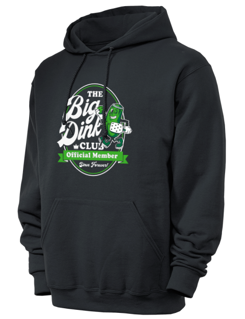 Pickleball Big Dink Unisex Hooded Sweatshirt