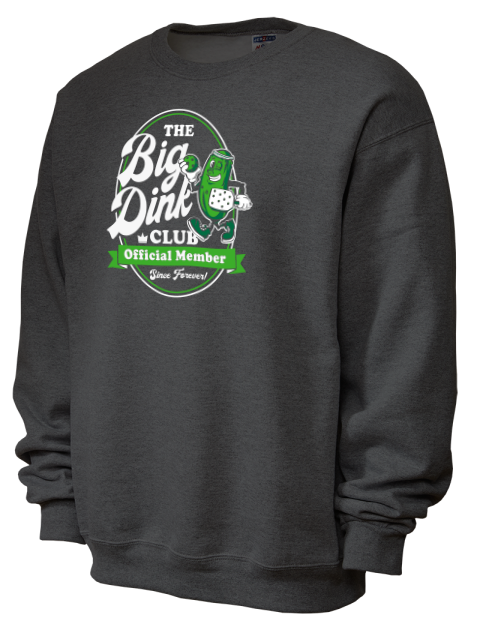 Pickleball Big Dink Unisex Crewneck Sweatshirt