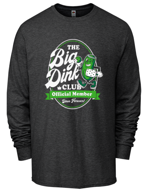 Pickleball Big Dink Men's Long-Sleeve T-Shirt