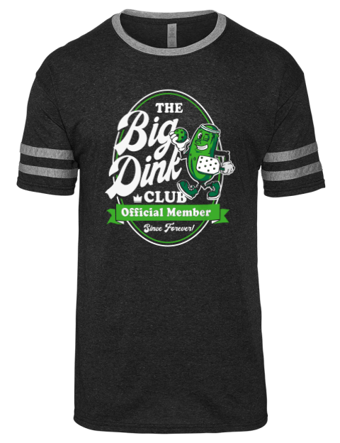 Pickleball Big Dink Men's Tri-Blend T-Shirt