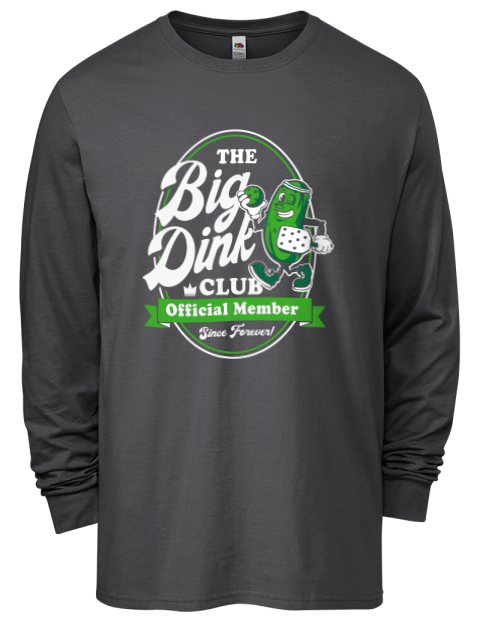 Pickleball Big Dink Men's Long-Sleeve T-Shirt
