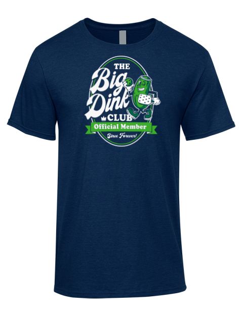 Pickleball Big Dink Premium Ring-Spun Cotton Unisex T-Shirt