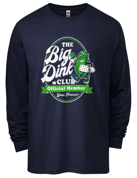 Pickleball Big Dink Men's Long-Sleeve T-Shirt