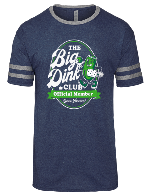 Pickleball Big Dink Men's Tri-Blend T-Shirt