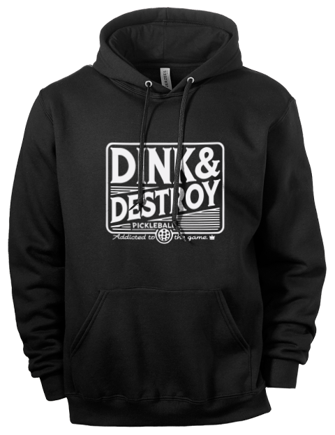 Pickleball Big Dink Eco Premium Unisex Hooded Sweatshirt