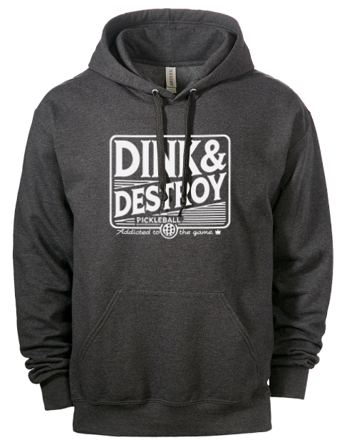 Pickleball Big Dink Eco Premium Unisex Hooded Sweatshirt