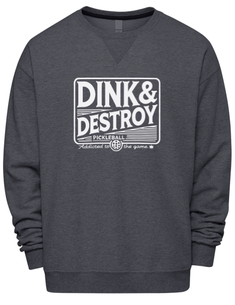 Pickleball Big Dink Premium Unisex Crewneck Sweatshirt