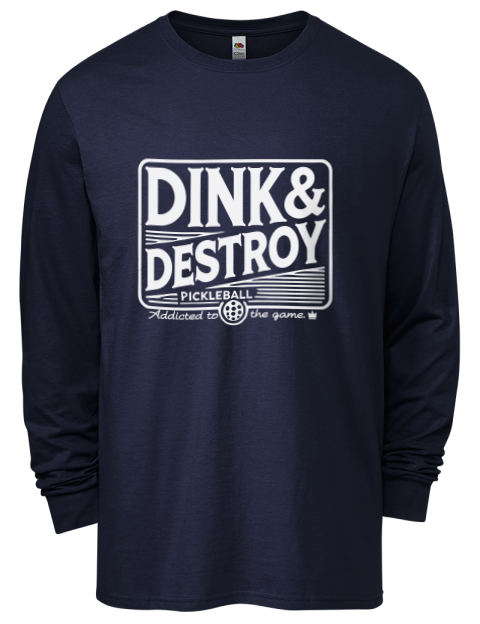 Pickleball Big Dink Men's Long-Sleeve T-Shirt