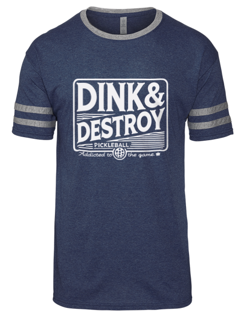 Pickleball Big Dink Men's Tri-Blend T-Shirt