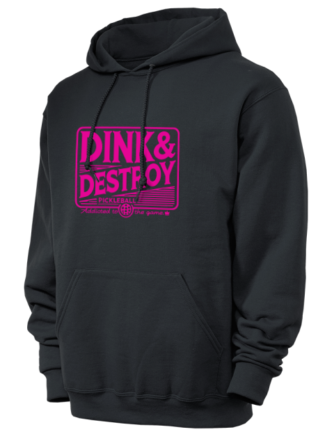 Pickleball Big Dink Unisex Hooded Sweatshirt