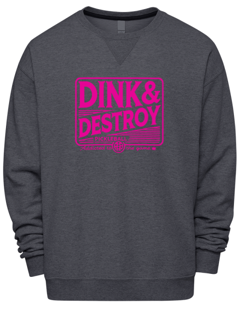 Pickleball Big Dink Premium Unisex Crewneck Sweatshirt