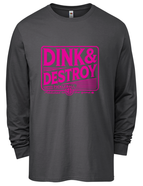 Pickleball Big Dink Men's Long-Sleeve T-Shirt