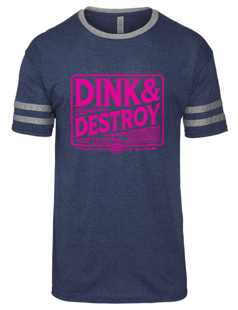 Pickleball Big Dink Men's Tri-Blend T-Shirt